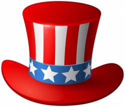 Uncle Sam USA Hat PNG Clipart Image | Patriotic clip | Pinterest ...