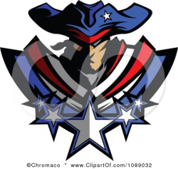 Revolutionary War Mascot | mascot | Patriots logo, Vector ...
