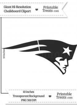 Clean Chalkboard Giant Patriots Logo Clipart — Printable ...