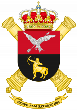 File:Coat of Arms of the 1st-81 SAM Patriot Missile Artillery Group ...