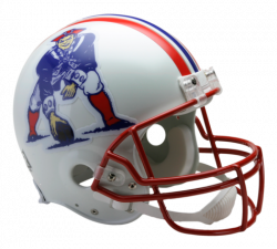 New England Patriots VSR4 Authentic Throwback (90-92) Helmet