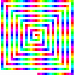 Clipart - 12 color 480 square spiral