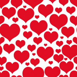 Valentines Day Transparent Heart Decor for Wallpaper Clipart ...