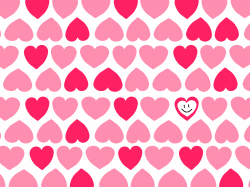 Clipart - Heart Pattern