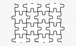 Pattern Clipart Puzzle - Outline Autism Puzzle Piece ...