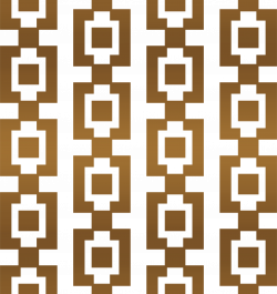 Clipart - Bronze Square Pattern