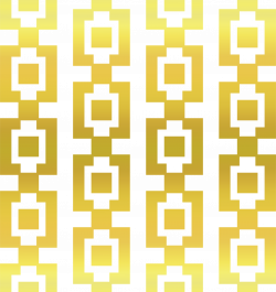 Clipart - Gold Square Pattern