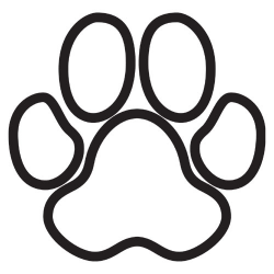 Free Dog Paw Clipart Black And White, Download Free Clip Art ...