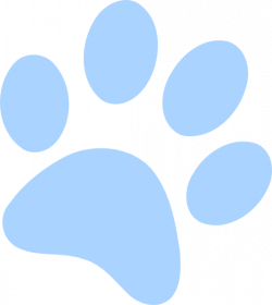 Dog Paw Light blue Clip art - bulldog 534*600 transprent Png Free ...