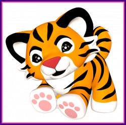 Astonishing Tiger Clip Art Paw Clipart For Picture Of Lion Cub ...