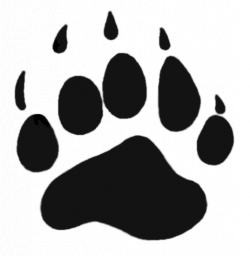 Grizzly Bear Paw Print Clipart | Clipart Panda - Free ...