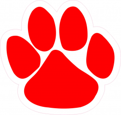 Red Paw Print | Free download best Red Paw Print on ...