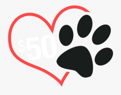 Pet Clipart Animal Rescue - Animated Dog Paw Print, Cliparts ...