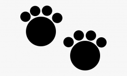 These Cute Circular Black Paw Prints Could Belong To ...