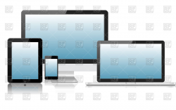 Tablet Computer Clipart | Free download best Tablet Computer ...
