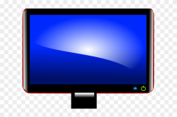 Pc Clipart Computer Update - Led-backlit Lcd Display, HD Png ...