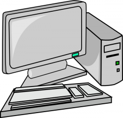 Desktop Pc clip art Free vector in Open office drawing svg ...