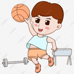 Physical Education Motion Boy Work Out, Character, Play ...