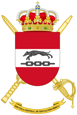 File:Coat of Arms of the Spanish Army Central School of Physical ...