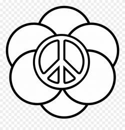 Coloring Pictures Of Peace Signs - Easy Drawing Of A Peace ...