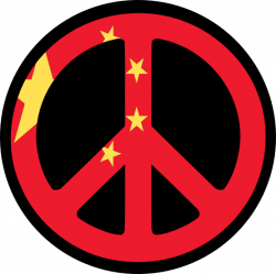 clipartist.net » Clip Art » china flag peace sign fav wall paper ...