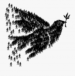Peace Clipart Small Dove - Peace Dove People #1271744 - Free ...