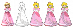 Princess Peach Drawing at GetDrawings.com | Free for personal use ...