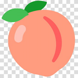 Peach fruit , iPhone Emoji Peach Sticker Text messaging ...