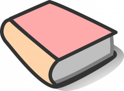 Book, Thick, Isolated, Pink, Peach | CLIPART | Pinterest | Free ...