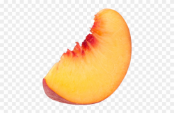 Sliced Peaches Png Image - Slice Peach White Background ...