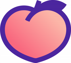 Peach Logo PNG Transparent & SVG Vector - Freebie Supply