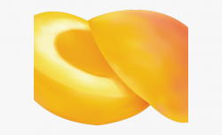 Peach Clipart Peach Slice - Inflatable #2246925 - Free ...