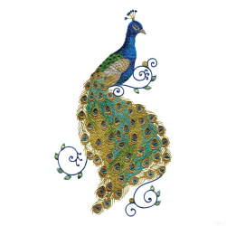 Download embroidery peacock clipart Embroidery Peafowl Clip ...