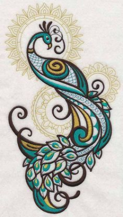 Peacock Clipart mandala 4 - 236 X 417 | Tattoos | Sewing ...
