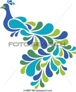 Abstract Peacock Clipart | Hobbies | Folk embroidery ...
