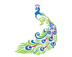 Peacock svg | Etsy