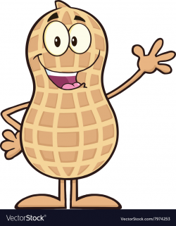 Free rf clipart happy peanut cartoon vector image jpg ...