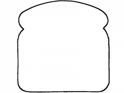 draw the ideal peanut butter layout on a sandwich