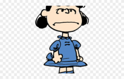 Peanut Clipart Lucy - Charlie Brown Snoopy And Lucy - Png ...