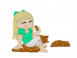 Chibi Sweets - Peanut Brittle by Art-forArts-Sake on DeviantArt