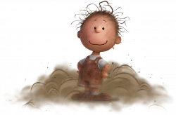 Happily traveling in his own private dust storm, Pigpen is ...