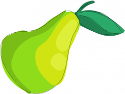 Pear Drawing Clip art - Cartoon pears 826*619 transprent Png Free ...