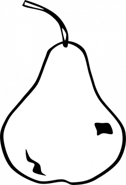 Simple Fruit Pear Clipart | i2Clipart - Royalty Free Public Domain ...