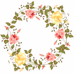 Rose Picture frame Flower Clip art - Rose border 4724*4724 ...