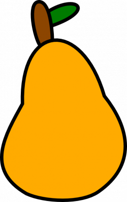 Very Simple Pear Clipart | i2Clipart - Royalty Free Public Domain ...