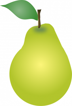 Clipart - Pear SVG, Pear clipart