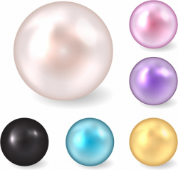 Color pearls Free vector in Adobe Illustrator ai ( .AI ...