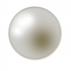 Single Large Pearl transparent PNG - StickPNG