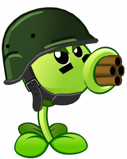 Image - PVZIAT Gatling-Pea.png | Plants vs. Zombies Wiki | FANDOM ...