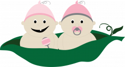 Clipart - Two Peas In A Pod